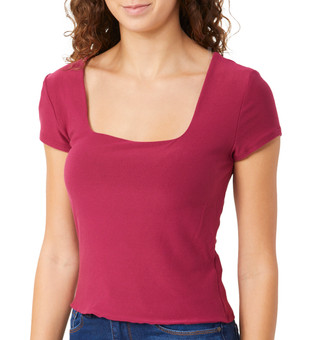 Thumbnail 3: 7TH & HUDSON 7th & Hudson Juniors Solid Short Sleeve Tshirt 
