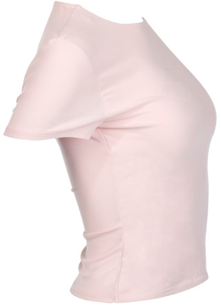 Thumbnail 3: 7TH & HUDSON 7th & Hudson Juniors Solid Short Sleeve Double Layer Top 