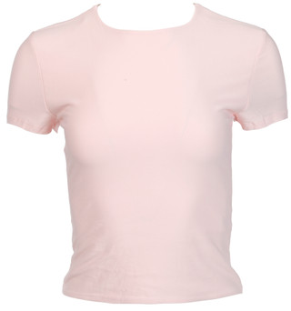 Thumbnail 2: 7TH & HUDSON 7th & Hudson Juniors Solid Short Sleeve Double Layer Top 