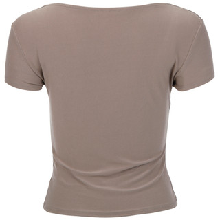 Thumbnail 2: 7TH & HUDSON 7th & Hudson Juniors Solid Short Sleeve Double Layer Top 