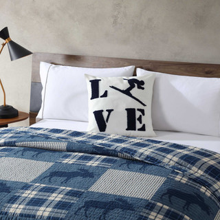 Thumbnail 2: Eddie Bauer Eddie Bauer Love Ski Decorative Pillow 
