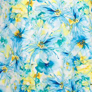 Thumbnail 3: Khakis & Co Khakis & Co Petite 3/4 Sleeve Print Top 