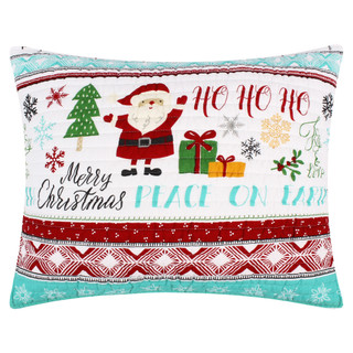 Thumbnail 5: Levtex Home Levtex Home Ho Ho Holidays Reversible Quilt Set 