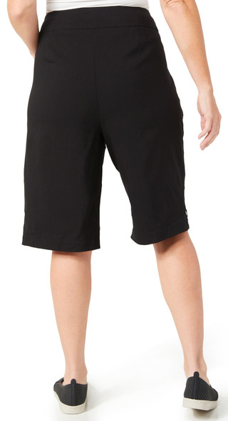Thumbnail 4: Coral Bay Coral Bay Womens Double Grommet Bermuda Shorts 