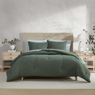 Thumbnail 2: Nautica Nautica Herringbone Chenille Duvet Cover Set 