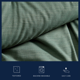 Thumbnail 8: Nautica Nautica Herringbone Chenille Duvet Cover Set 