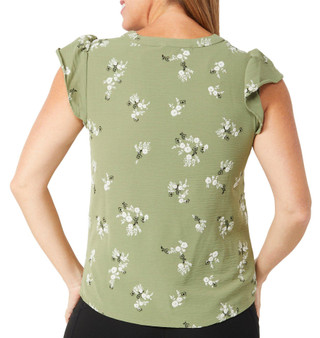 Thumbnail 2: GREEN FLORAL