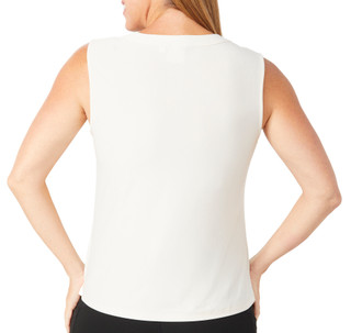 Thumbnail 2: ZAC AND RACHEL Zac & Rachel Womens Sleeveless Hardware Neck Top 