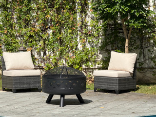 Thumbnail 2: HEAT MAXX Heat Maxx 31.5 in. Multi Function Fire Pit 