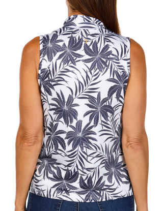 Thumbnail 3: Jessica Simpson Jessica Simpson Womens Sleeveless Active Zip Tank Top 