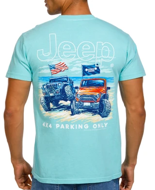 Thumbnail 1: Jeep Jeep Men's Flexin 4x4 Parking Only Graphic T-Shirt 