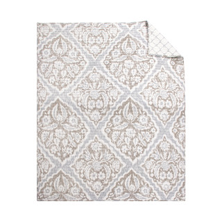 Thumbnail 10: Levtex Home Levtex Home Becker Taupe Quilted Throw 