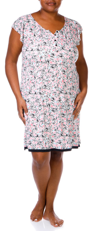 Thumbnail 1: Company Ellen Tracy Ellen Tracy Womens Short Sleeve Chemise 