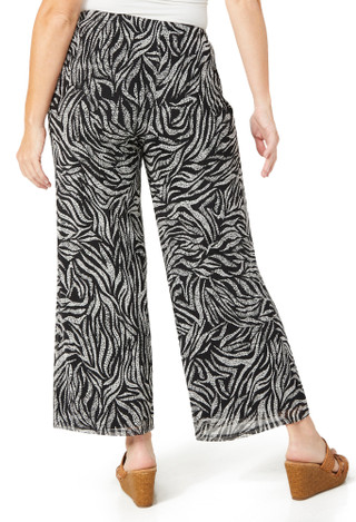 Thumbnail 2: HARPER 241 Harper 241 Womens Mesh Zebra Pants 