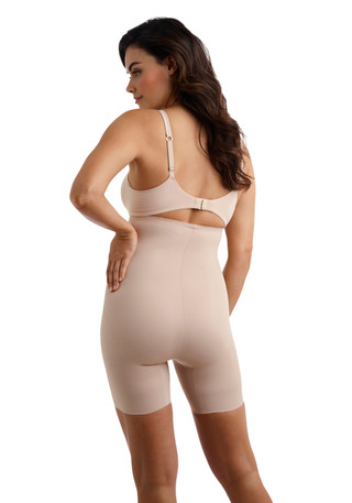 Thumbnail 2: Naomi & Nicole Naomi & Nicole Womens High Waist Thigh Slimmer Shapewear 