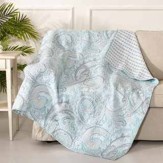 Thumbnail 1: Levtex Home Levtex Home Spruce Spa Quilted Throw 