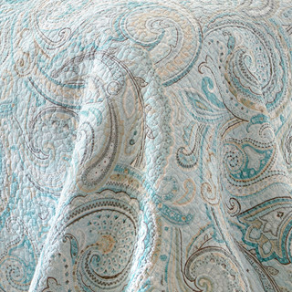 Thumbnail 3: Levtex Home Levtex Home Spruce Spa Quilted Throw 