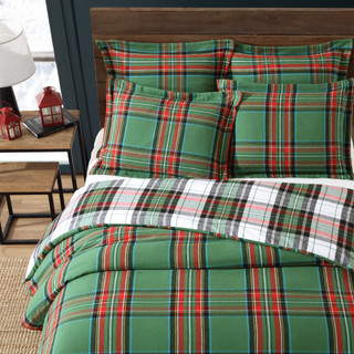 Thumbnail 4: Levtex Home Levtex Home Spencer Plaid Duvet Set 