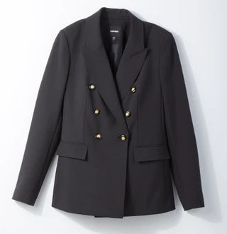 Thumbnail 2: Express Womens Button Down Blazer 