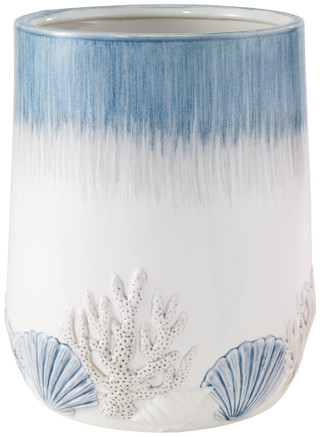 Thumbnail 1: AVANTI Avanti Abstract Coastal Wastebasket 