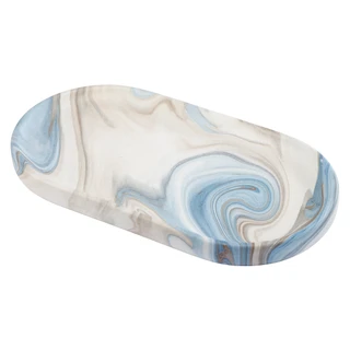 Thumbnail 1: AVANTI Wave Bathroom Collection Vanity Tray 