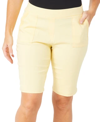 Thumbnail 1: 89th & Madison 89th & Madison Womens 11 in Crochet Bermuda Shorts 