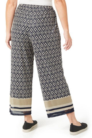 Thumbnail 2: NAVY/ TAUPE MULTI