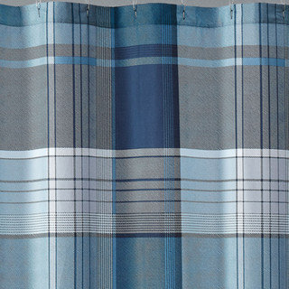 Thumbnail 6: Truly Soft Truly Soft Trey Shower Curtain 