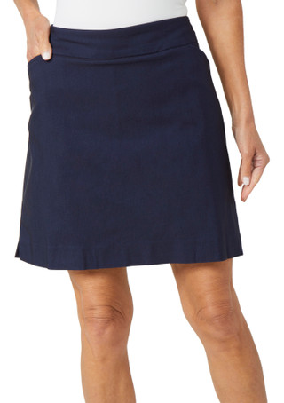 Thumbnail 1: Coral Bay Coral Bay Womens Solid Color Pocket Skort 