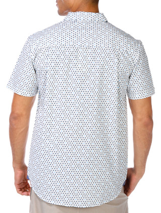Thumbnail 6: Silver Jeans Co. Silver Jeans Co Mens Short Sleeve Cotton Button Down Shirt 