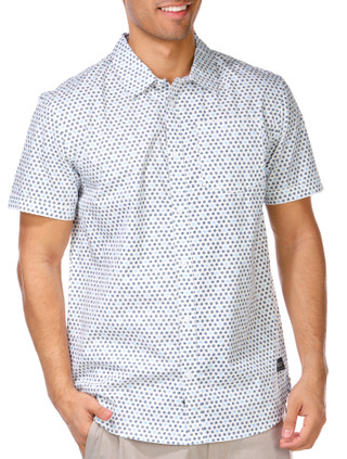 Thumbnail 8: Silver Jeans Co. Silver Jeans Co Mens Short Sleeve Cotton Button Down Shirt 