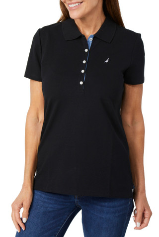 Thumbnail 1: Nautica Nautica Womens Short Sleeve Polo Shirt 