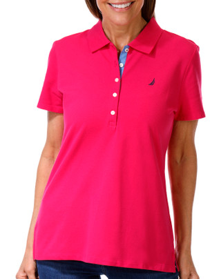 Thumbnail 2: Nautica Nautica Womens Short Sleeve Polo Shirt 