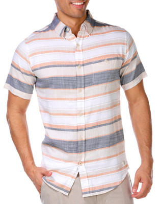 Thumbnail 4: TAN/ BLUE MULTI