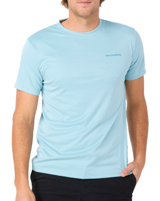 Thumbnail 6: GRUNDENS Men's Short Sleeve Logo Anchor Shirt 