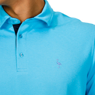Thumbnail 3: TAILORBYRD Tailorbyrd Mens Short Sleeve Solid Modal Polo Shirt 