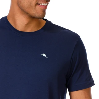 Thumbnail 4: TOMMY BAHAMA Tommy Bahama Mens Solid Short Sleeve Sleep Shirt 