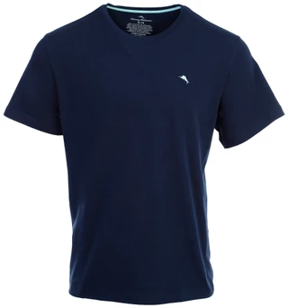 Thumbnail 2: TOMMY BAHAMA Tommy Bahama Mens Solid Short Sleeve Sleep Shirt 