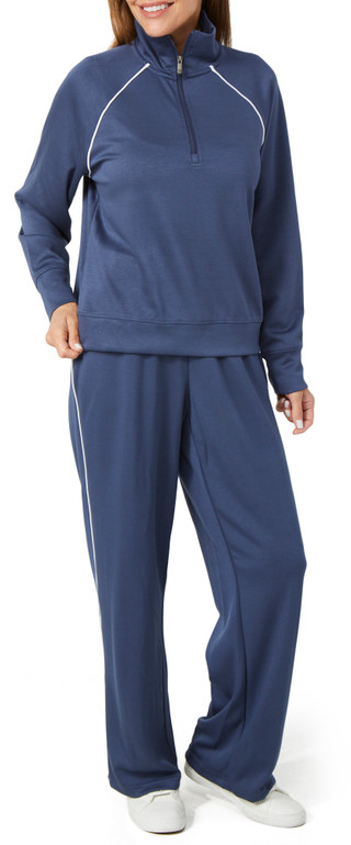 Thumbnail 1: RBX RBX Womens Active 2 Pc Scuba Sweatpants Set 