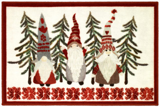 Thumbnail 1: AVANTI Avanti Christmas Gnomes Bath Rug 
