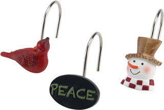 Thumbnail 1: AVANTI Avanti Country Friends 12-pc. Shower Curtain Hooks 