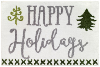 Thumbnail 1: AVANTI Avanti Christmas Trees Bath Rug 