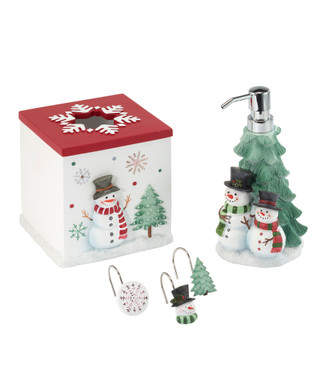 Thumbnail 6: AVANTI Avanti Linens Winter Snowman Lotion Or Soap Dispenser 