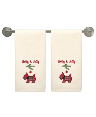 Thumbnail 1: AVANTI Avanti Linens Scottie 2-Pack Hand Towel Set 