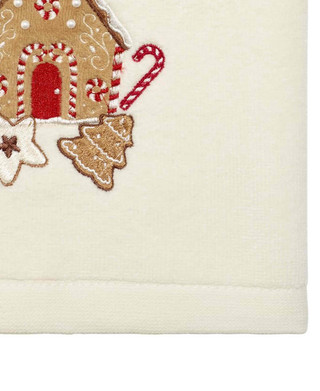 Thumbnail 4: AVANTI Avanti Linens Gingerbread House 2-Pack Hand Towel Set 