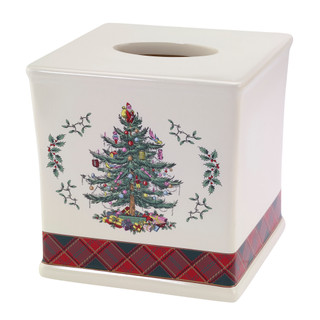 Thumbnail 1: Spode Spode Christmas Tree Tartan Tissue Cover 