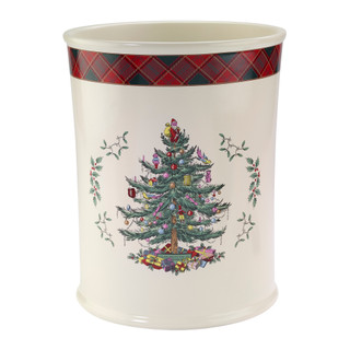 Thumbnail 1: Spode Spode Christmas Tree Tartan Wastebasket 