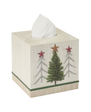 Thumbnail 2: AVANTI Avanti Linens Trees Tissue Box Cover 
