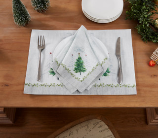 Thumbnail 4: AVANTI Avanti Trees 4-Pc. Napkin Set 