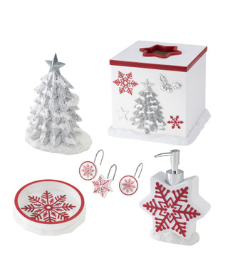 Thumbnail 2: AVANTI Avanti Linens Sparkle Tissue Box Cover 